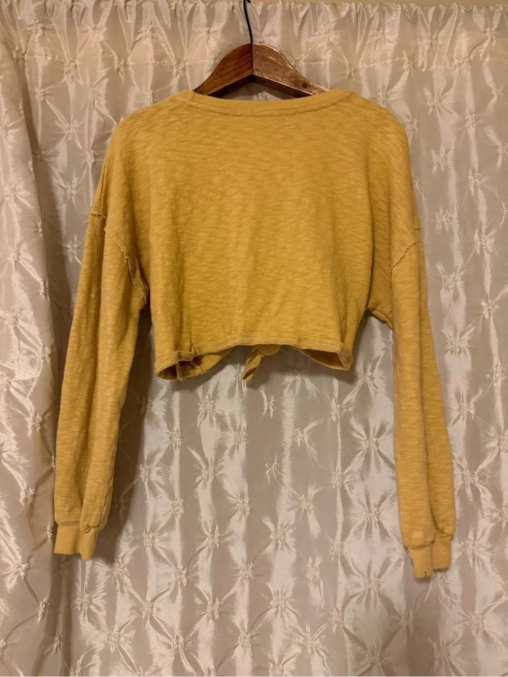 FP Beach Set Culver City Co-Ord Matching Pants Top Mustard Yellow Free People